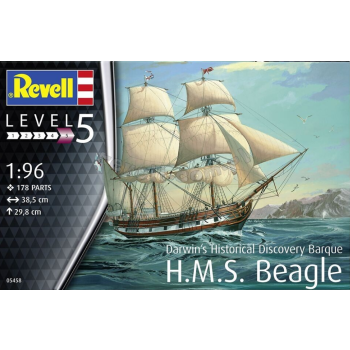 HMS BEAGLE (05458) - skala 1:96